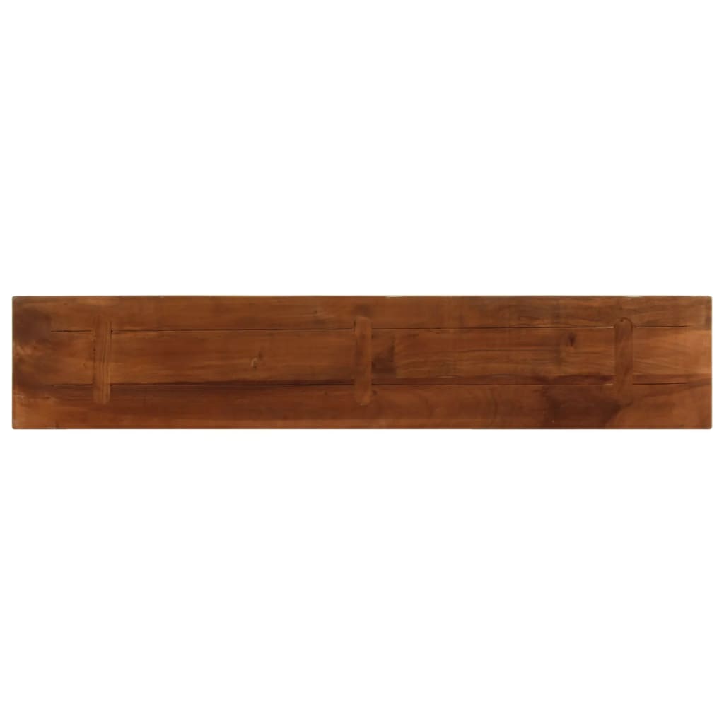 Bordplate 140x40x3,8 cm rektangulær gjenvunnet heltre vidaXL