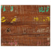 Bordplate 60x50x3,8 cm rektangulær gjenvunnet heltre