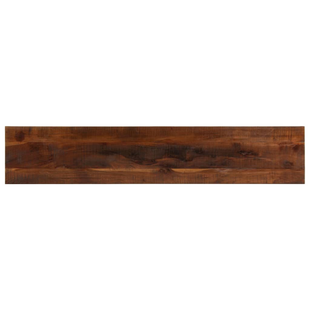 Bordplate 140x40x2,5 cm rektangulær gjenvunnet heltre