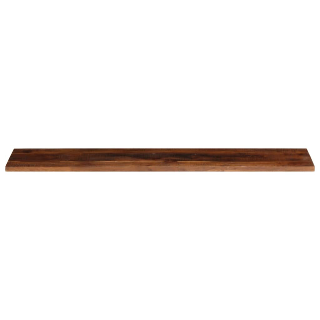 Bordplate 140x40x2,5 cm rektangulær gjenvunnet heltre