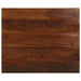 Bordplate 60x50x2,5 cm rektangulær gjenvunnet heltre