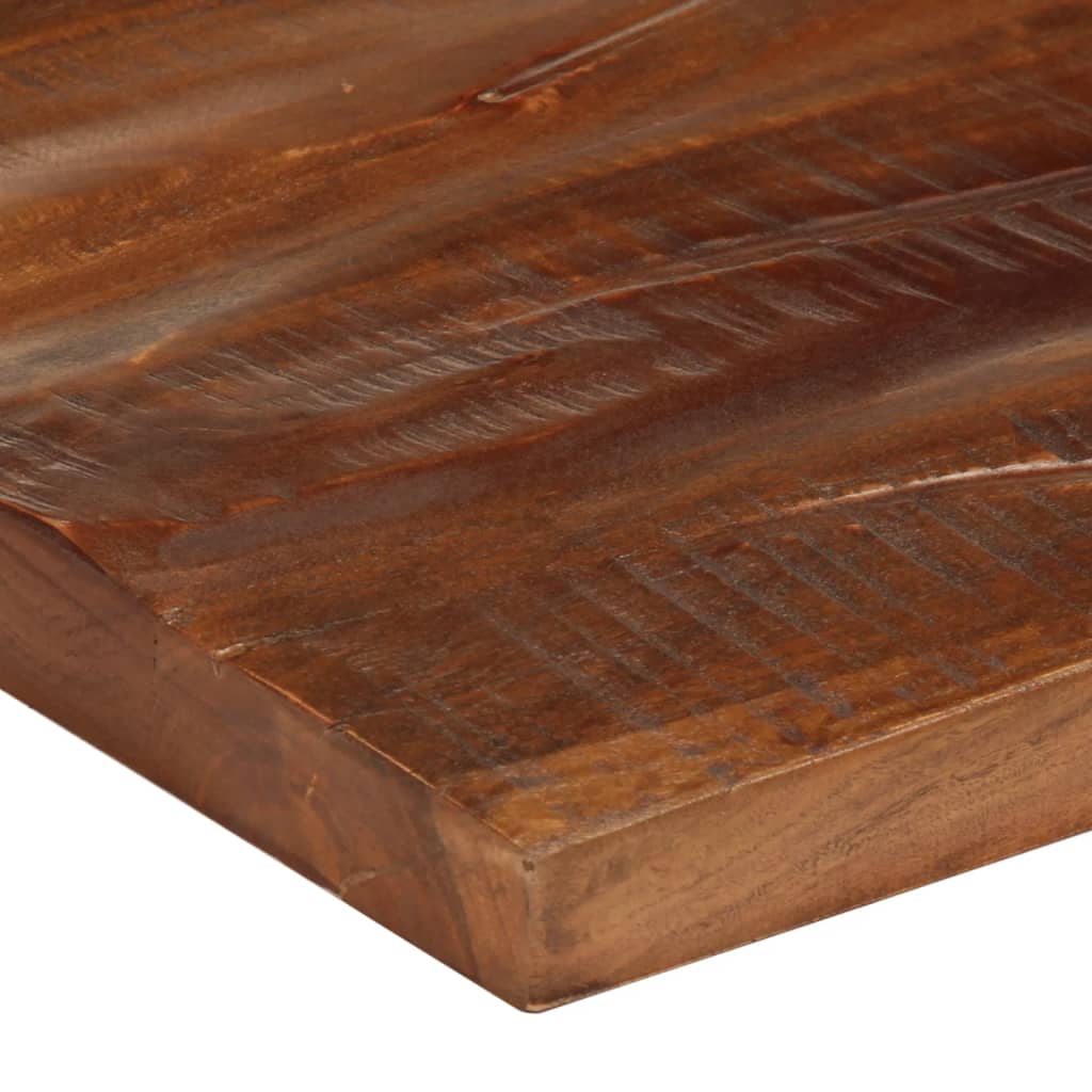 Bordplate 60x50x2,5 cm rektangulær gjenvunnet heltre