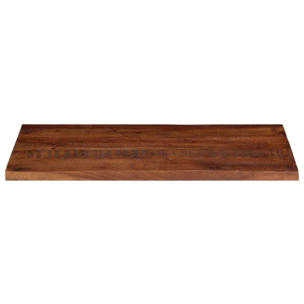 Bordplate 110x50x2,5 cm rektangulær gjenvunnet heltre