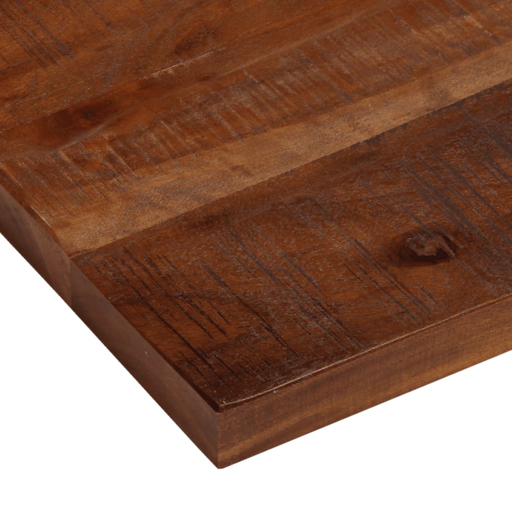 Bordplate 140x50x2,5 cm rektangulær gjenvunnet heltre