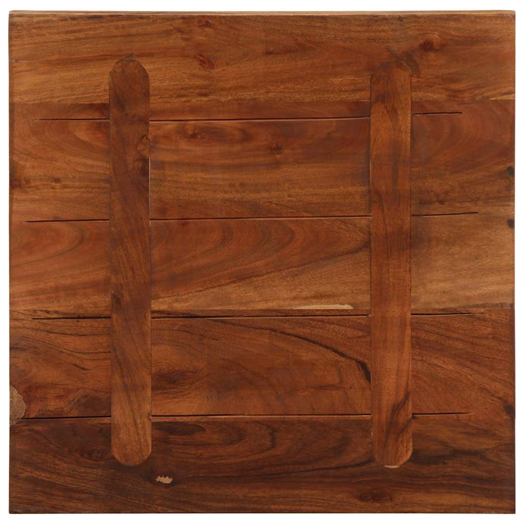 Bordplate 60x60x2,5 cm firkantet gjenvunnet heltre