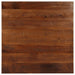 Bordplate 90x90x2,5 cm firkantet gjenvunnet heltre