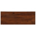 Bordplate 70x20x3,8 cm rektangulær gjenvunnet heltre