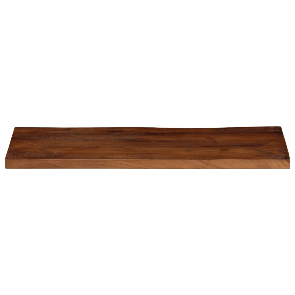 Bordplate 70x20x3,8 cm rektangulær gjenvunnet heltre