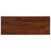 Bordplate 80x20x3,8 cm rektangulær gjenvunnet heltre
