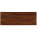 Bordplate 70x30x3,8 cm rektangulær gjenvunnet heltre