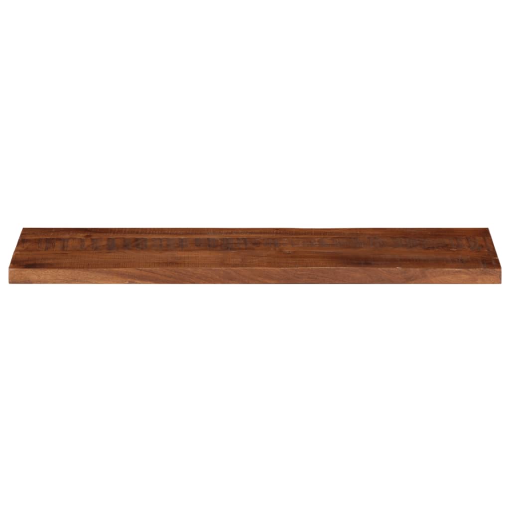 Bordplate 110x30x3,8 cm rektangulær gjenvunnet heltre