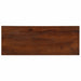 Bordplate 70x40x3,8 cm rektangulær gjenvunnet heltre