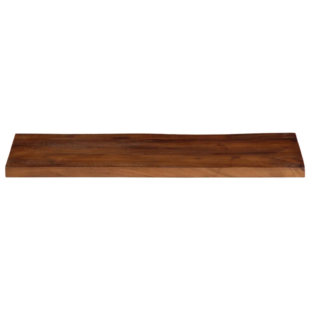 Bordplate 70x40x3,8 cm rektangulær gjenvunnet heltre
