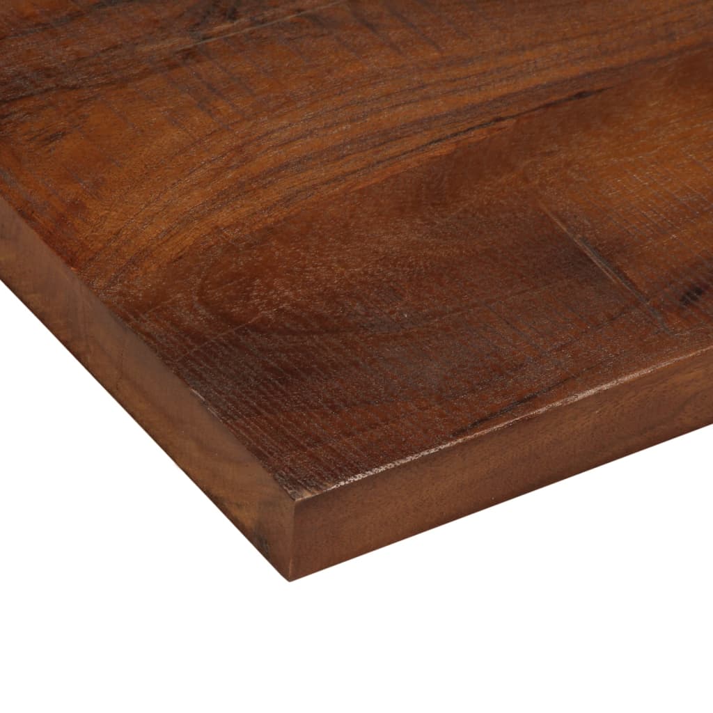 Bordplate 90x40x3,8 cm rektangulær gjenvunnet heltre