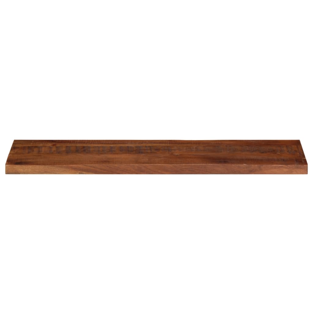 Bordplate 100x40x3,8 cm rektangulær gjenvunnet heltre