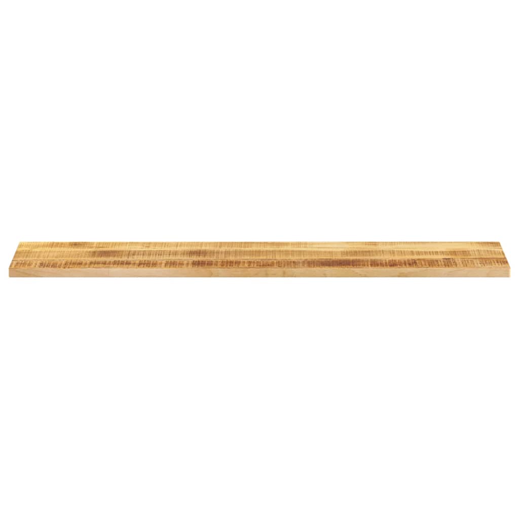 Bordplate 180x30x2,5 cm rektangulær grovt heltre mango