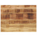 Bordplate 80x50x2,5 cm rektangulær grovt heltre mango
