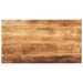 Bordplate 100x50x2,5 cm rektangulær grovt heltre mango