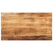 Bordplate 110x60x2,5 cm rektangulær grovt heltre mango vidaXL