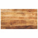 Bordplate 120x70x2,5 cm rektangulær grovt heltre mango vidaXL