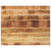 Bordplate 90x80x2,5 cm rektangulær grovt heltre mango vidaXL