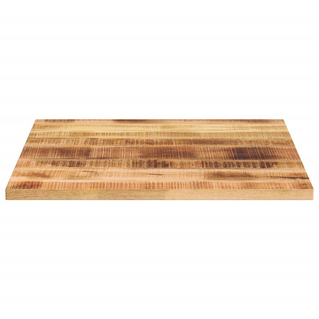 Bordplate 90x90x2,5 cm firkantet grovt heltre mango vidaXL