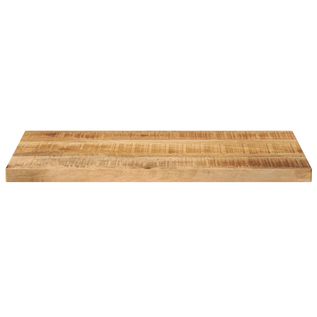 Bordplate 50x20x3,8 cm rektangulær grovt heltre mango