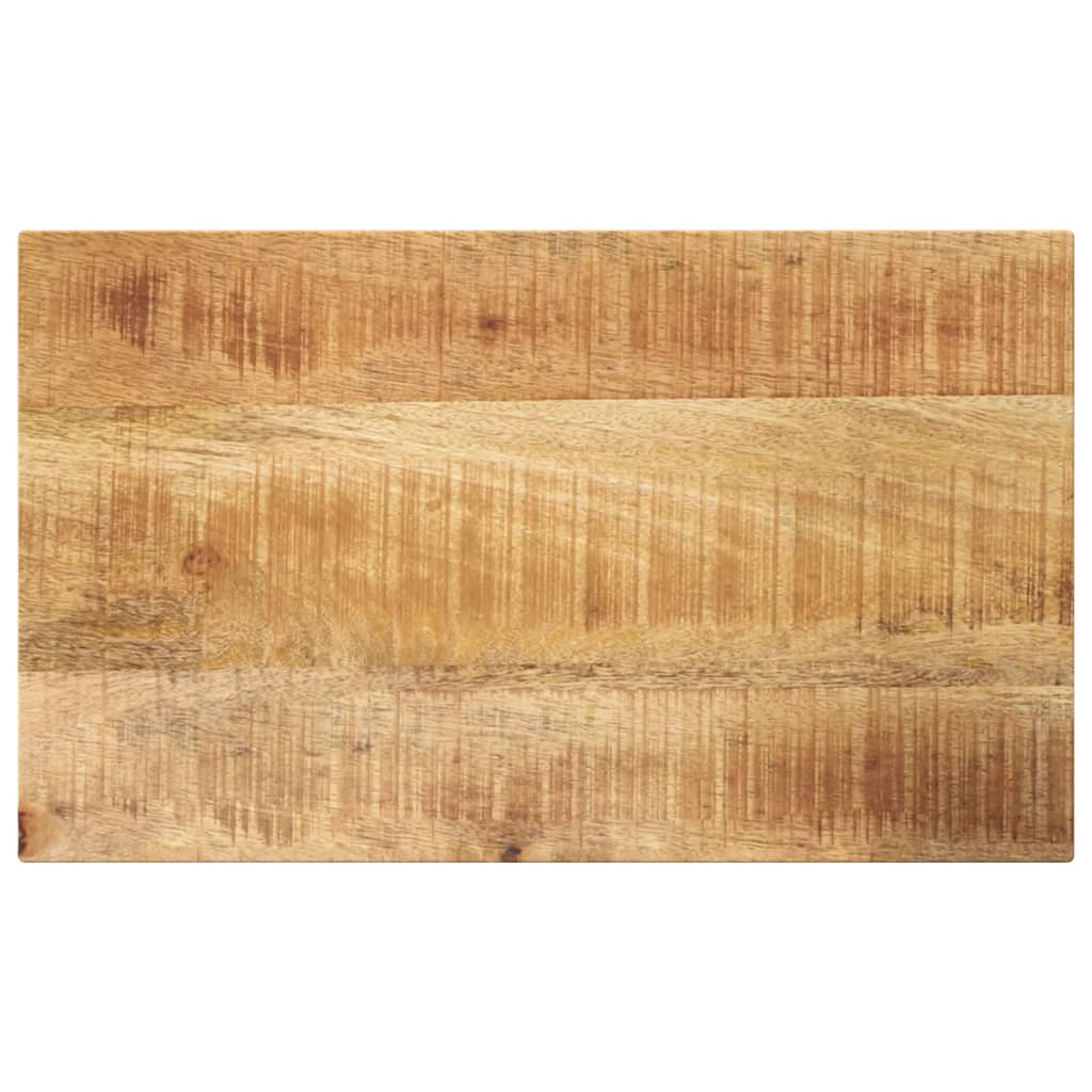 Bordplate 60x20x3,8 cm rektangulær grovt heltre mango