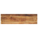 Bordplate 100x20x3,8 cm rektangulær grovt heltre mango vidaXL