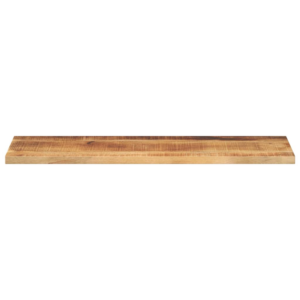 Bordplate 100x20x3,8 cm rektangulær grovt heltre mango vidaXL