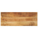 Bordplate 70x40x3,8 cm rektangulær grovt heltre mango