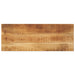 Bordplate 80x40x3,8 cm rektangulær grovt heltre mango