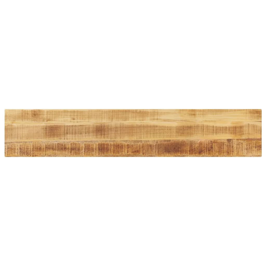 Bordplate 140x40x3,8 cm rektangulær grovt heltre mango vidaXL