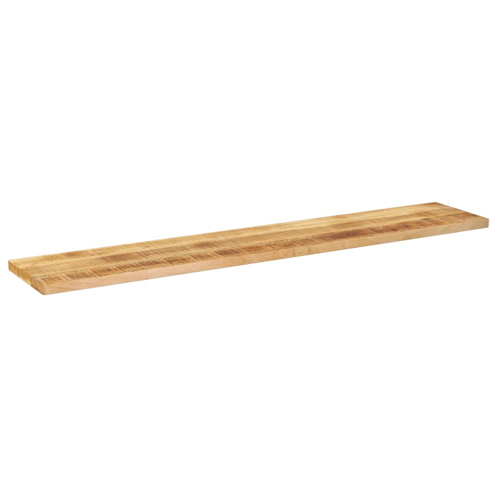 Bordplate 140x40x3,8 cm rektangulær grovt heltre mango vidaXL