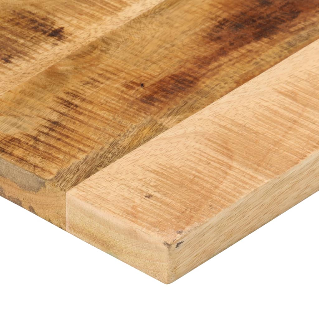Bordplate 140x40x3,8 cm rektangulær grovt heltre mango vidaXL