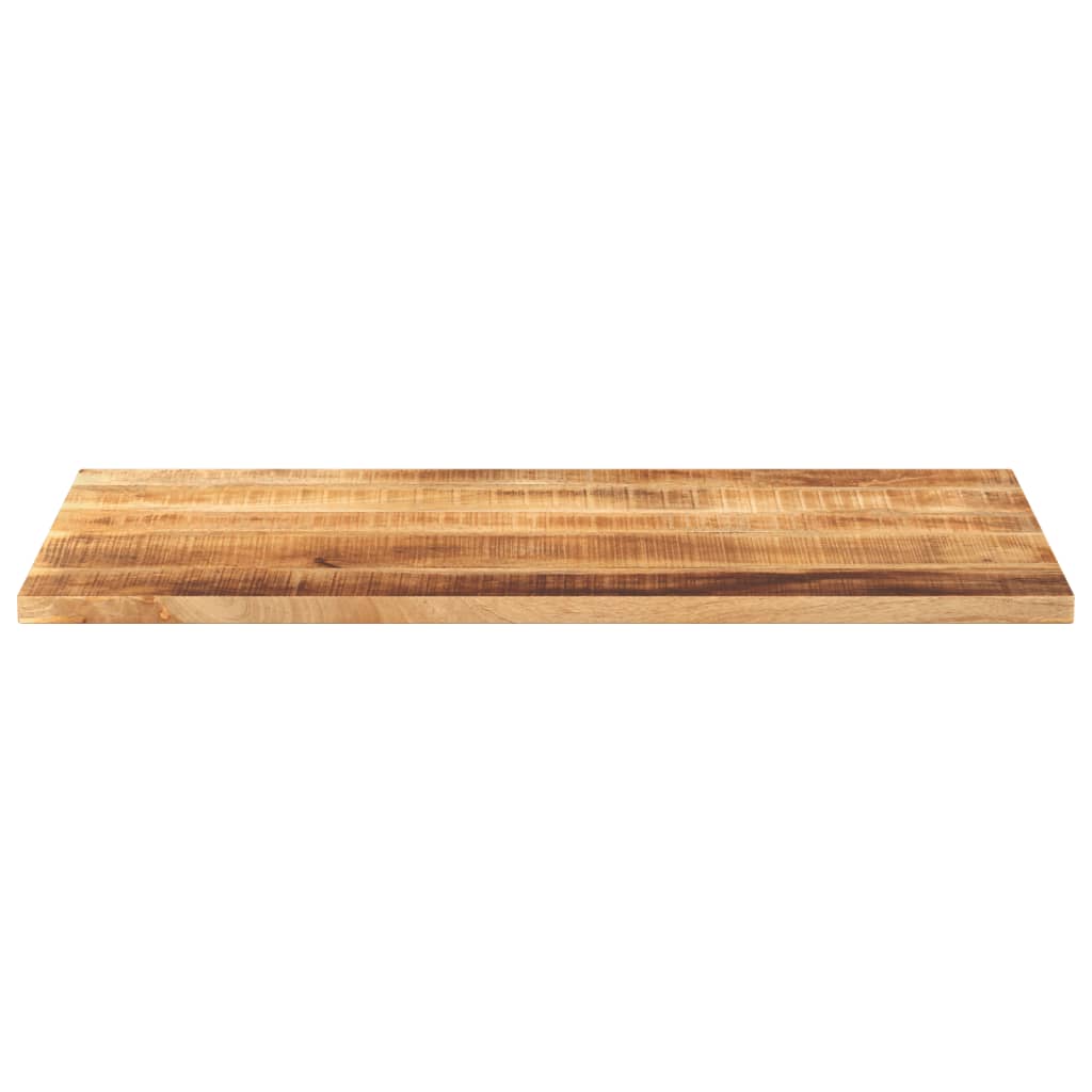 Bordplate 110x50x3,8 cm rektangulær grovt heltre mango vidaXL