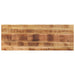 Bordplate 140x50x3,8 cm rektangulær grovt heltre mango vidaXL