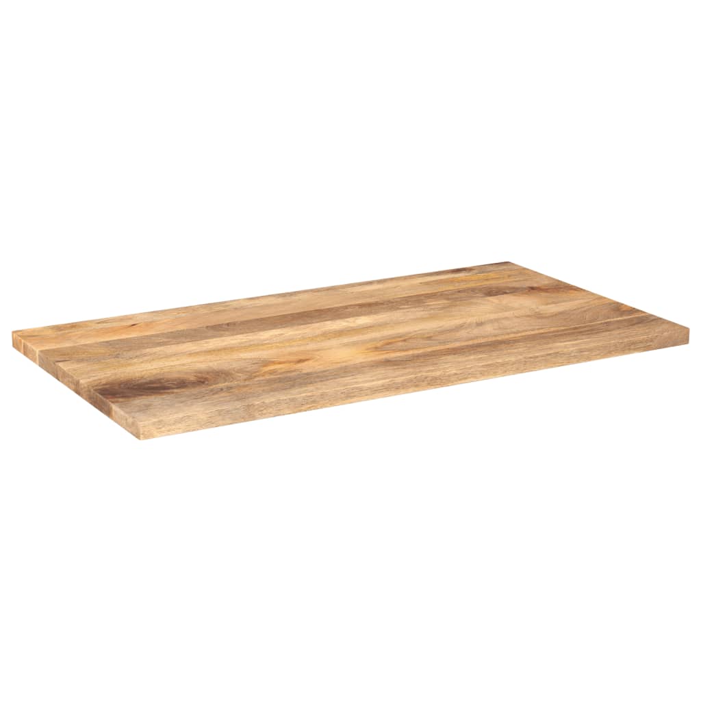 Bordplate 110x50x2,5 cm rektangulær heltre mango vidaXL