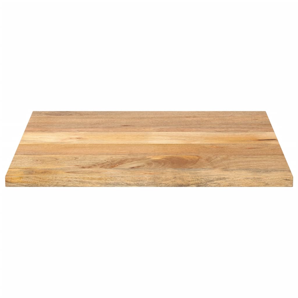 Bordplate 80x80x2,5 cm firkantet heltre mango vidaXL