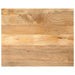 Bordplate 90x80x2,5 cm rektangulær heltre mango vidaXL