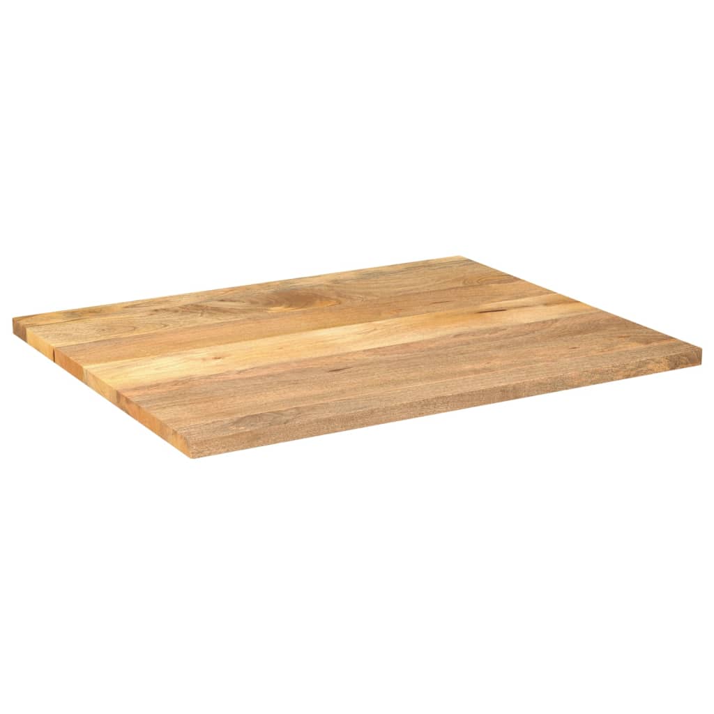 Bordplate 90x80x2,5 cm rektangulær heltre mango vidaXL