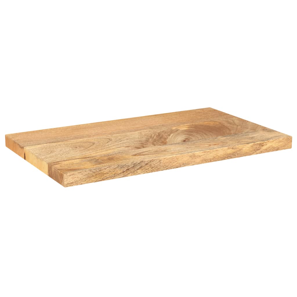 Bordplate 50x20x3,8 cm rektangulær heltre mango