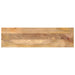 Bordplate 110x40x3,8 cm rektangulær heltre mango vidaXL