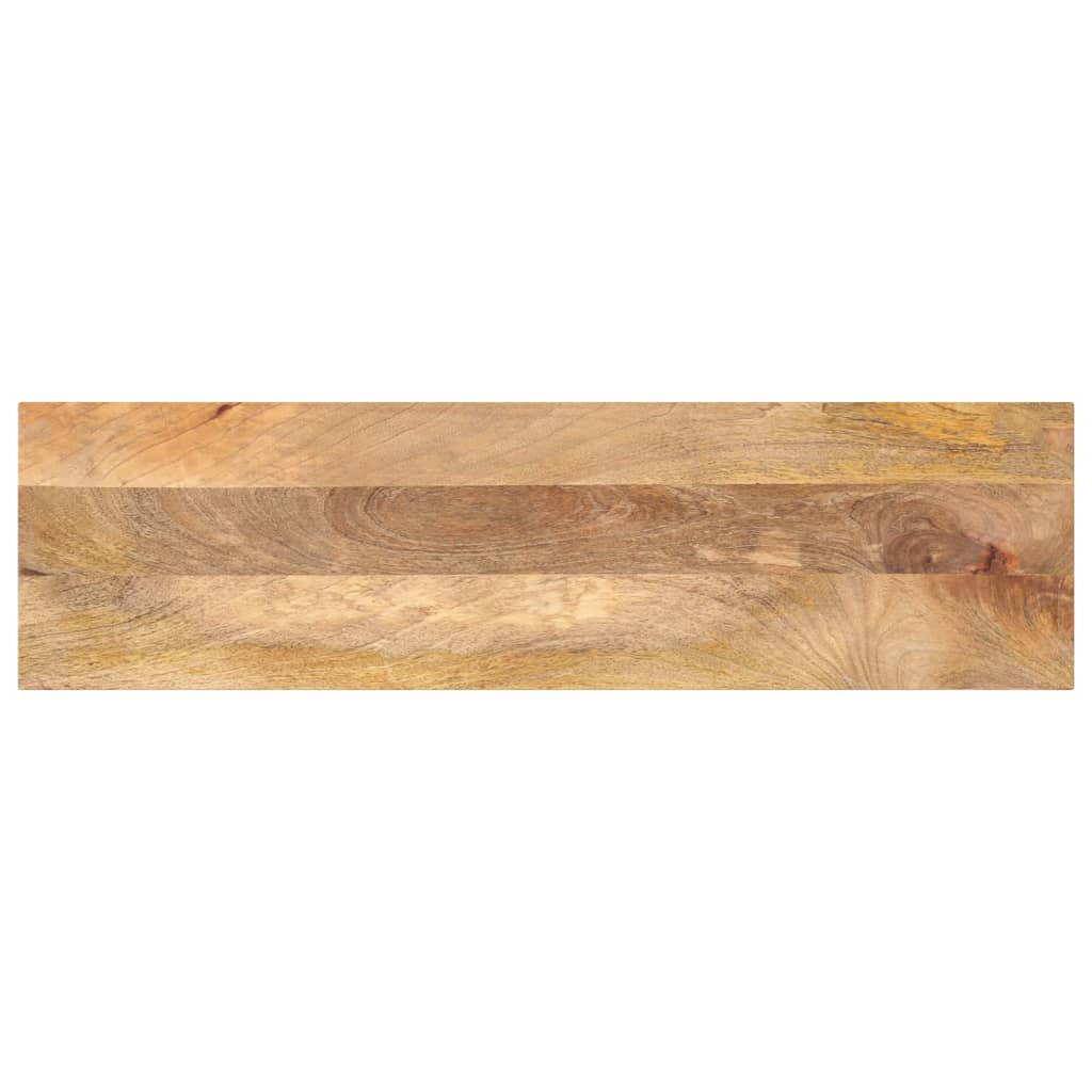 Bordplate 120x40x3,8 cm rektangulær heltre mango vidaXL