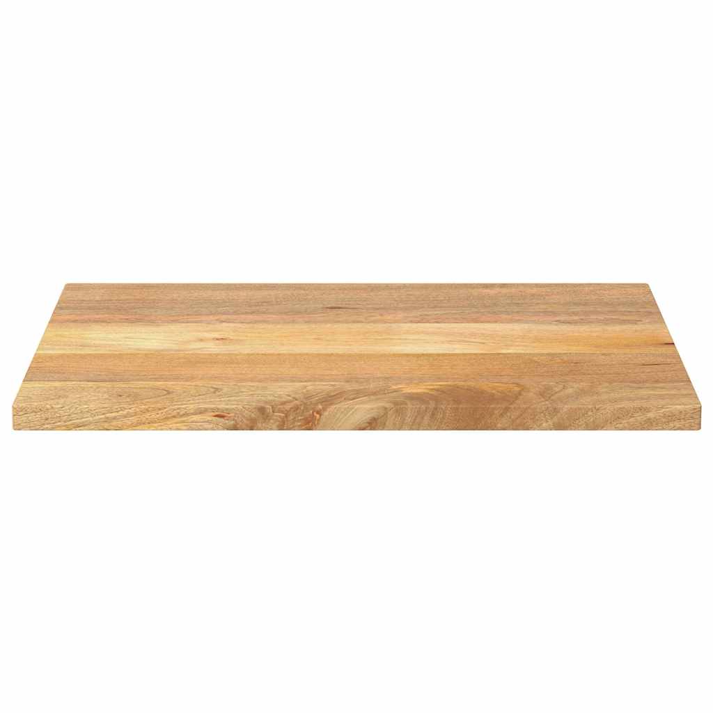 Bordplate 90x60x3,8 cm rektangulær heltre mango vidaXL