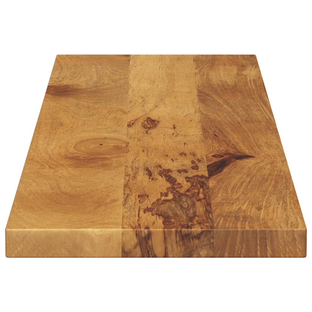 Bordplate 120x20x3,8 cm rektangulær heltre mango