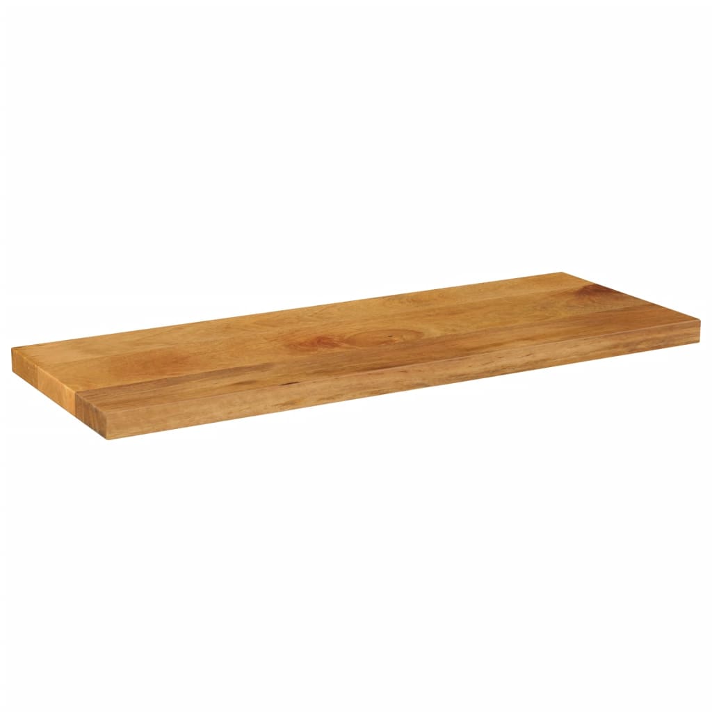 Bordplate 80x40x3,8 cm rektangulær heltre mango