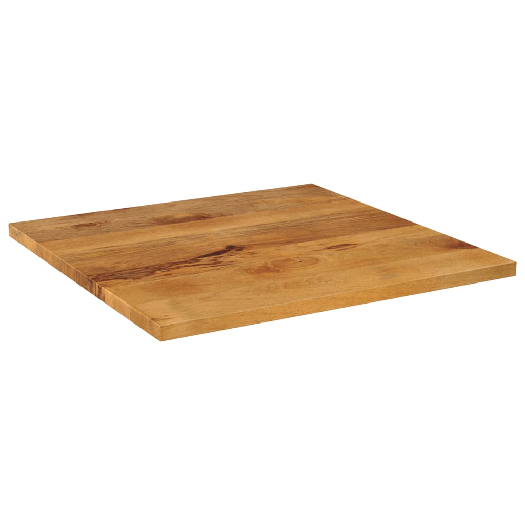 Bordplate 70x70x3,8 cm firkantet heltre mango vidaXL