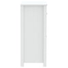 Baderomsskap BERG hvit 69,5x34x80 cm heltre furu