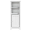 Baderomsskap BERG hvit 40x34x110 cm heltre furu